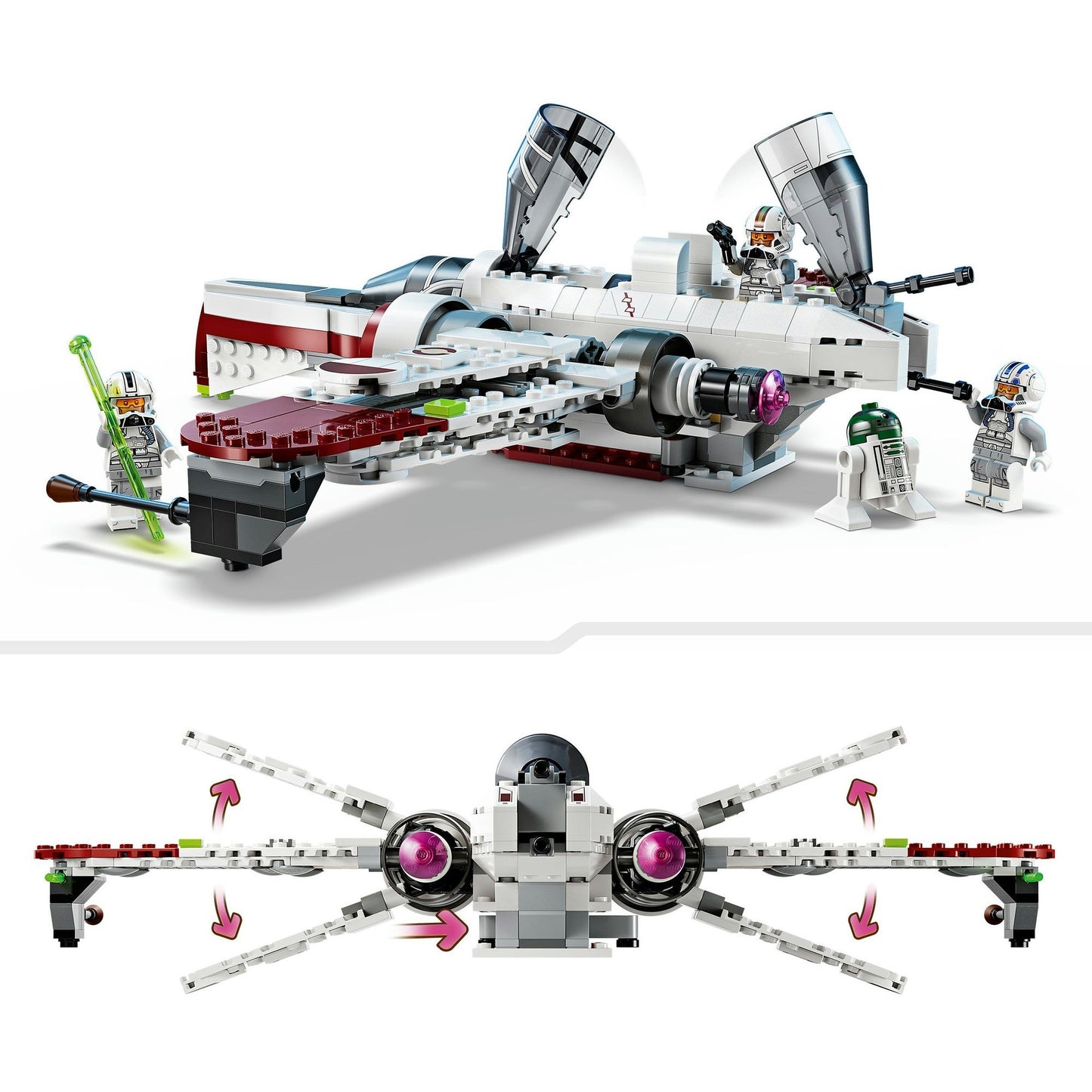 75402 Star Wars ARC-170 Starfighter, Konstruktionsspielzeug