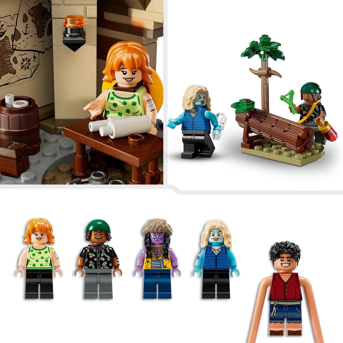 75638 One Piece Showdown im Arlong Park, Konstruktionsspielzeug