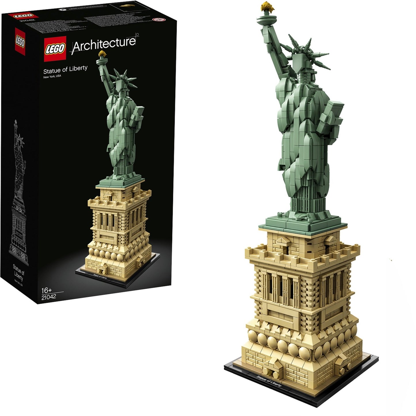 LEGO 21042 Architecture Freiheitsstatue, Konstruktionsspielzeug