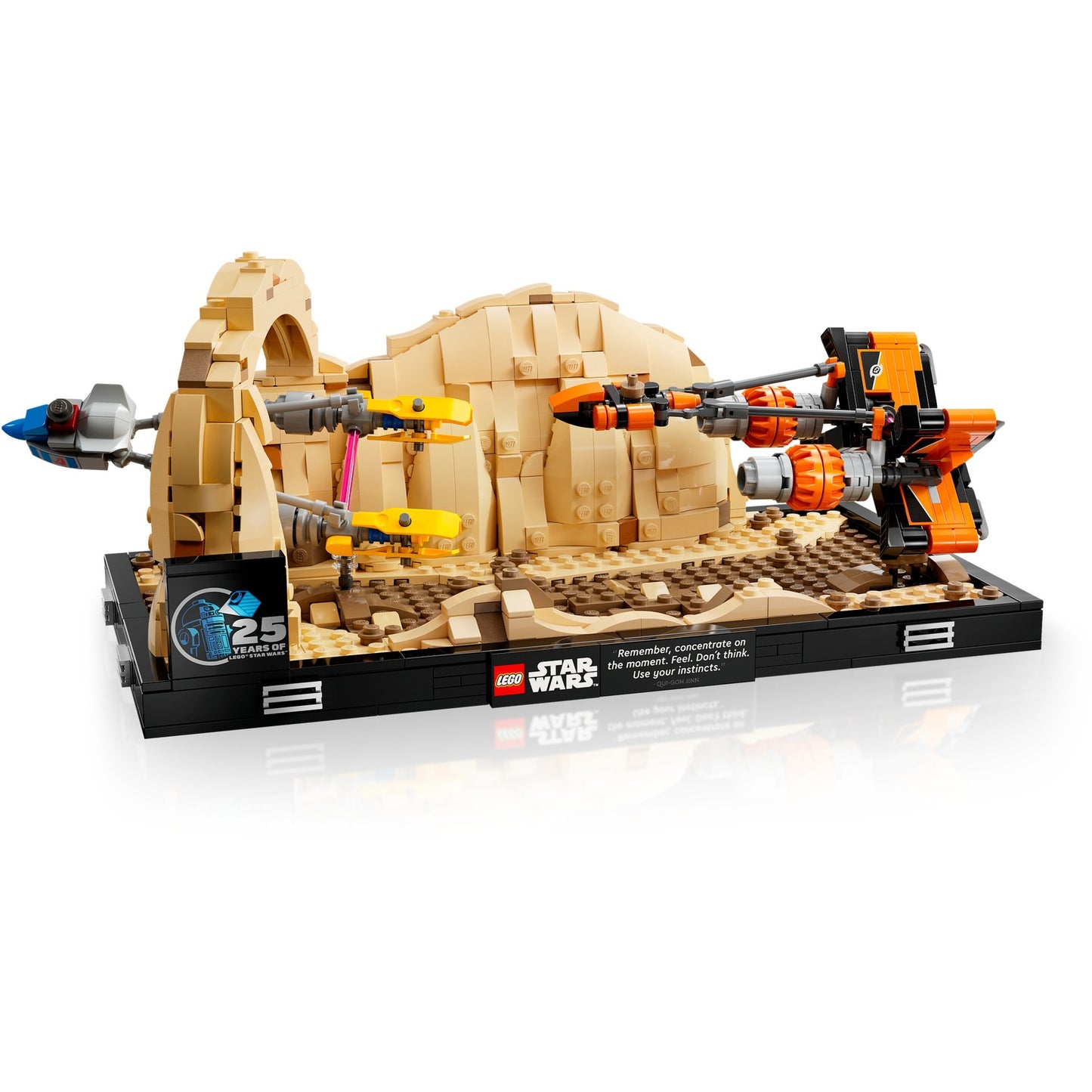 LEGO 75380 Star Wars Podrennen in Mos Espa -  Diorama, Konstruktionsspielzeug