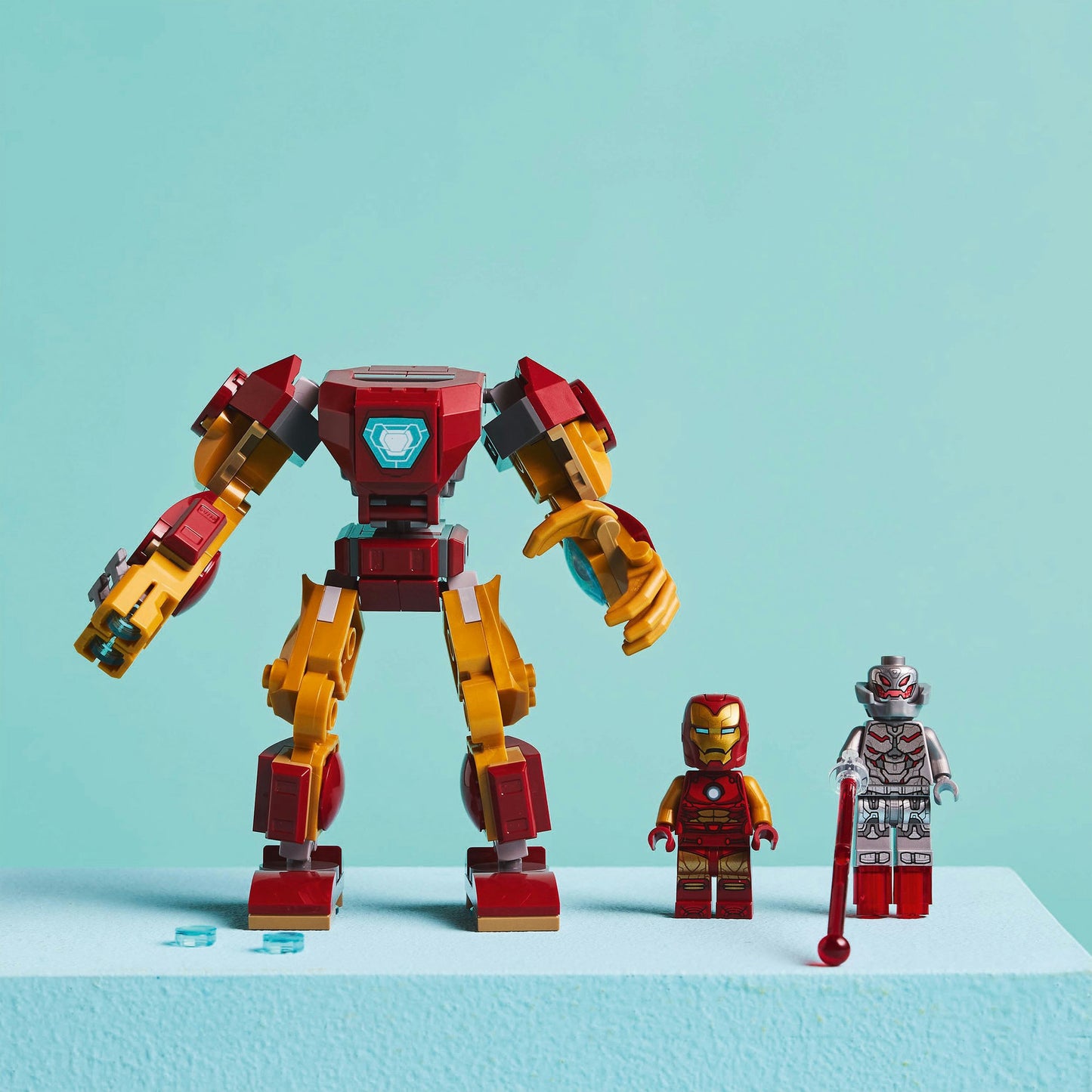 76307 Marvel Super Heroes Iron Man Mech vs. Ultron, Konstruktionsspielzeug
