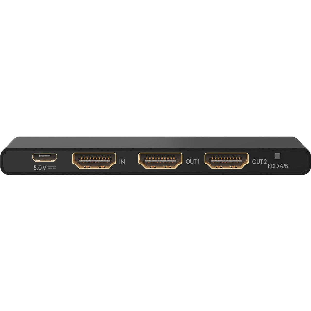 Goobay HDMI Splitter 1 auf 2 (4K @ 60Hz) (schwarz)
