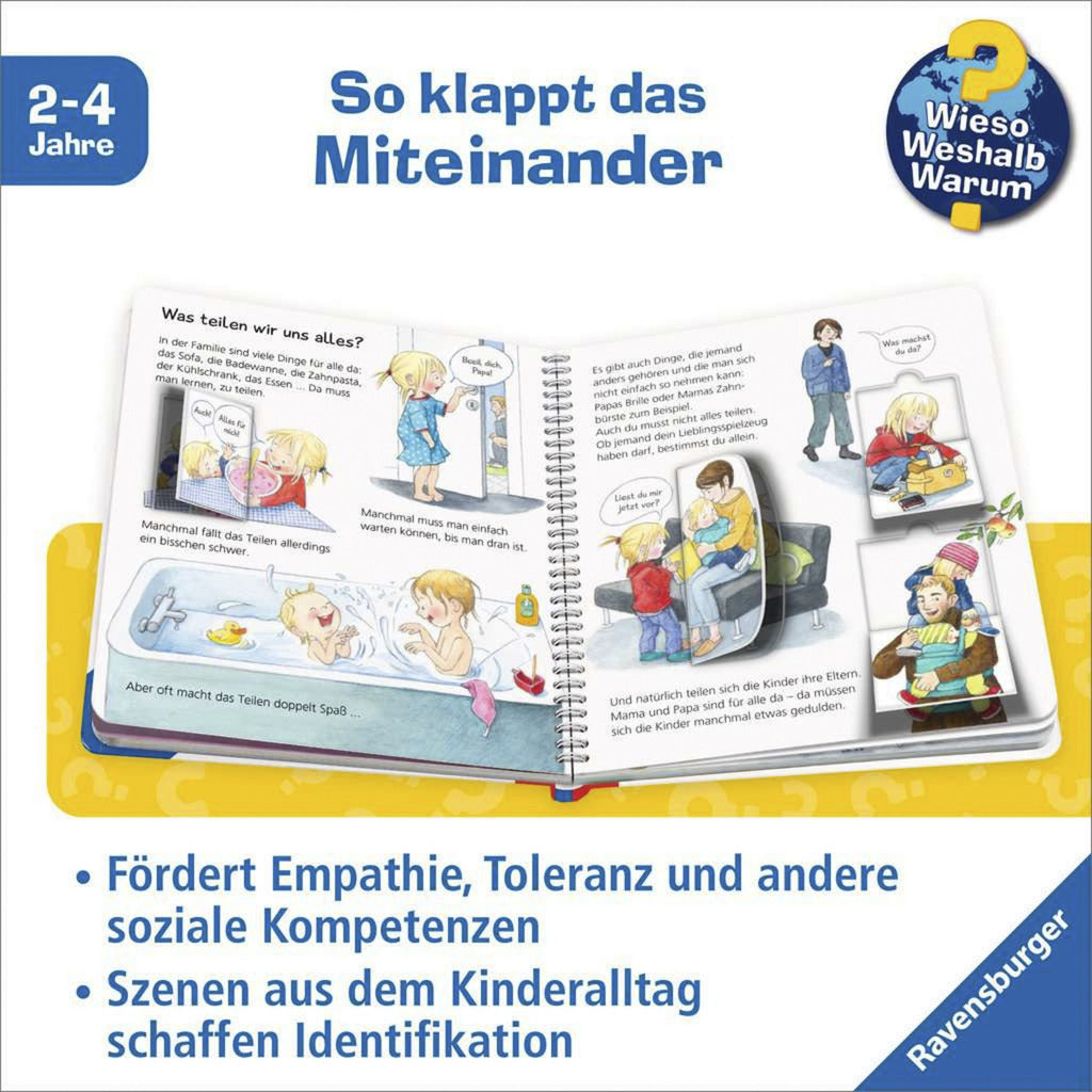 Wieso, Weshalb, Warum? junior Band 66 - Helfen, teilen, sich vertragen, Lernbuch