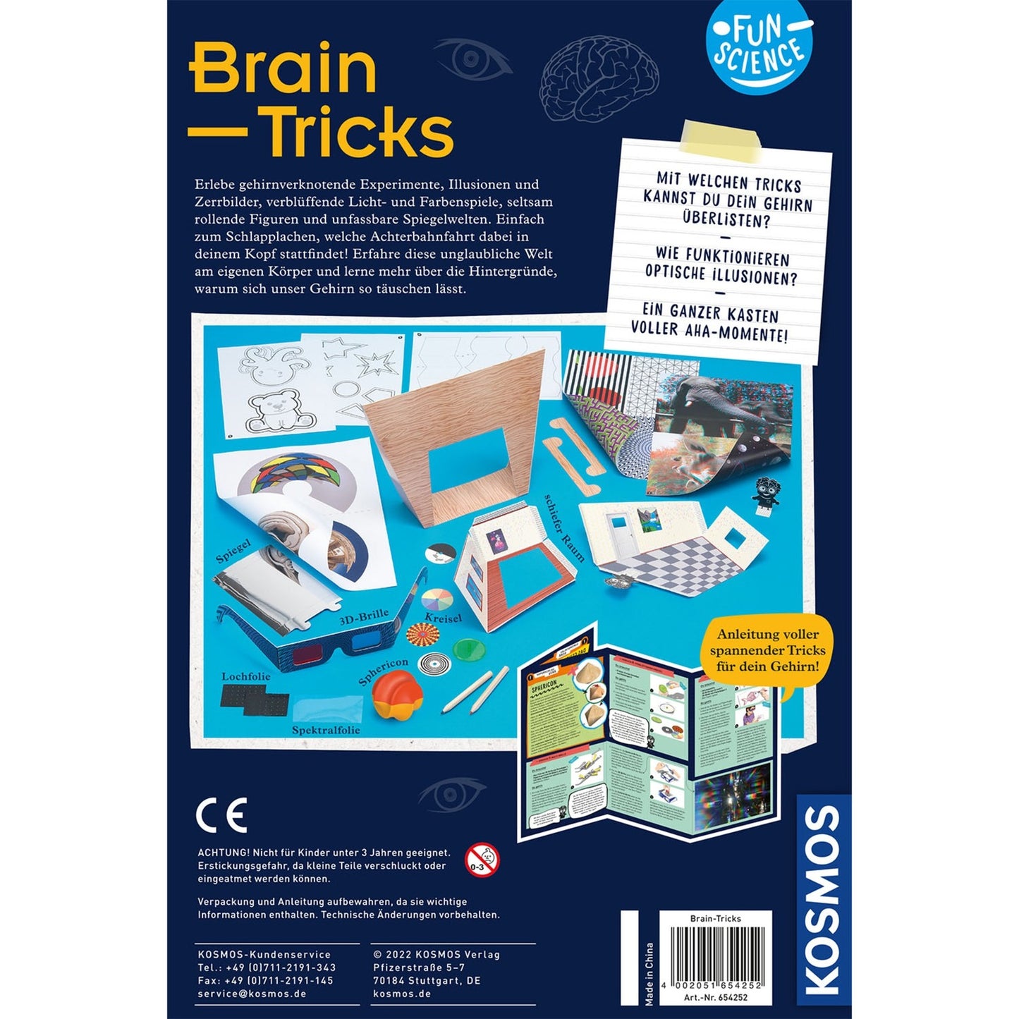 Kosmos Fun Science Brain Tricks