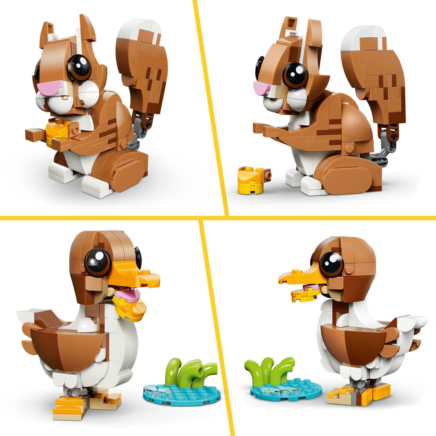 31382 Creator 3-in-1 Niedliche Tiere: Verspielter Welpe, Konstruktionsspielzeug