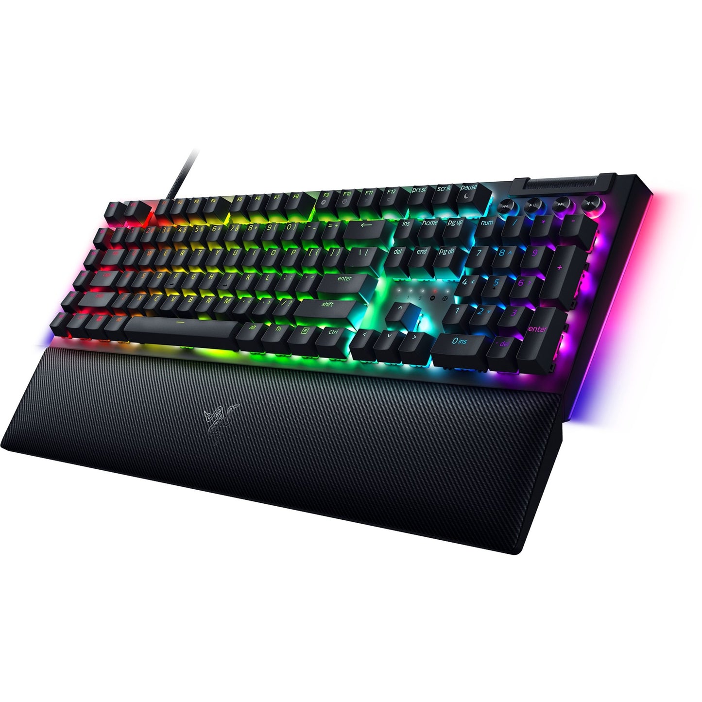 Razer Blackwidow V4 (schwarz, DE-Layout, Razer Yellow)