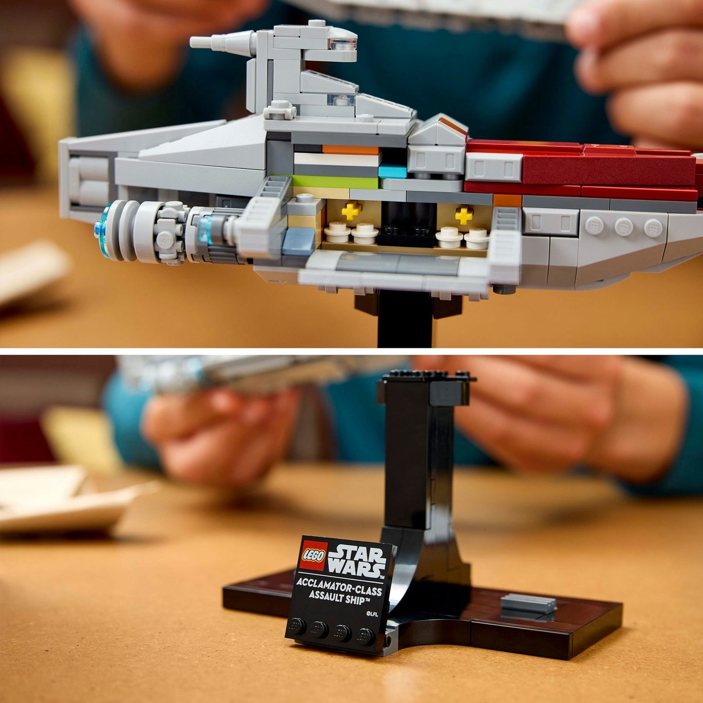 75404 LEGO Star Wars Assault Ship der Acclamator-Klasse, Konstruktionsspielzeug