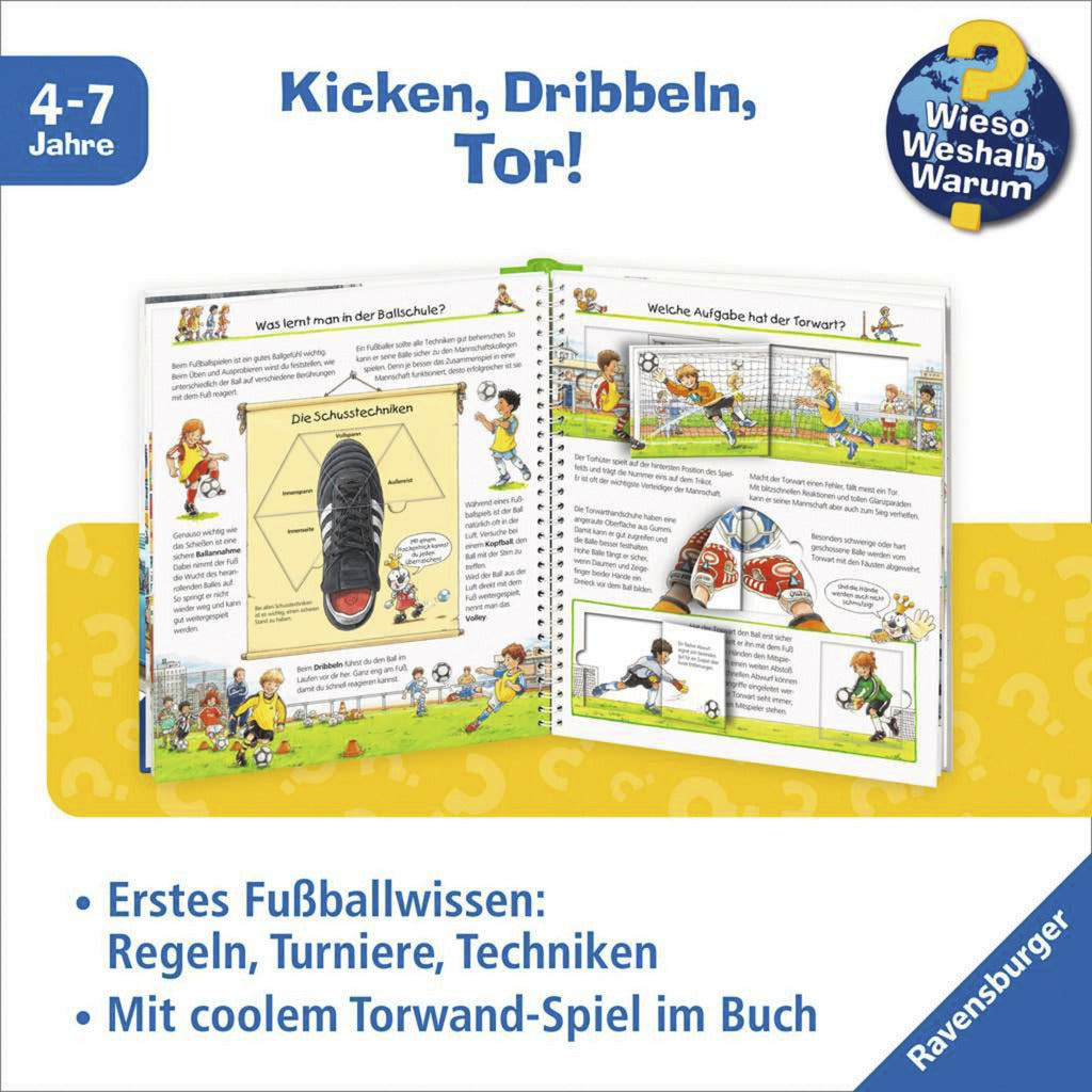 Wieso? Weshalb? Warum? Band 35 - Rund um den Fussball, Lernbuch