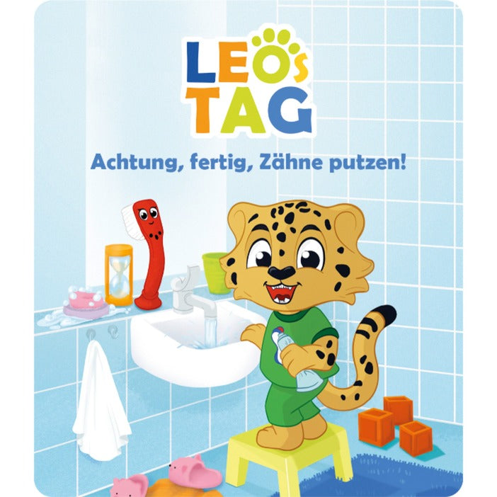 Tonies Leos Tag - Achtung, fertig, Zähneputzen! (Hörspiel mit Liedern)