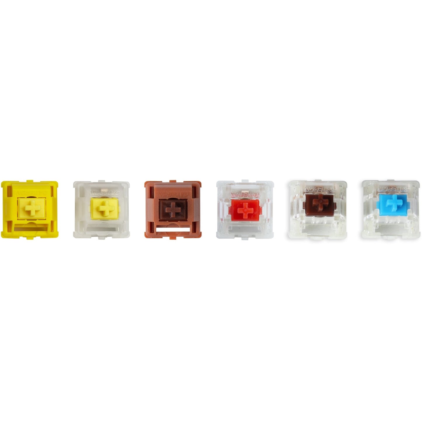 Keychron Gateron Cap V2 Red Switch-Set (rot/transparent, 110 Stück)