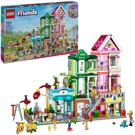 42670 Friends Heartlake City Wohn- und Einkaufsstrasse, Konstruktionsspielzeug