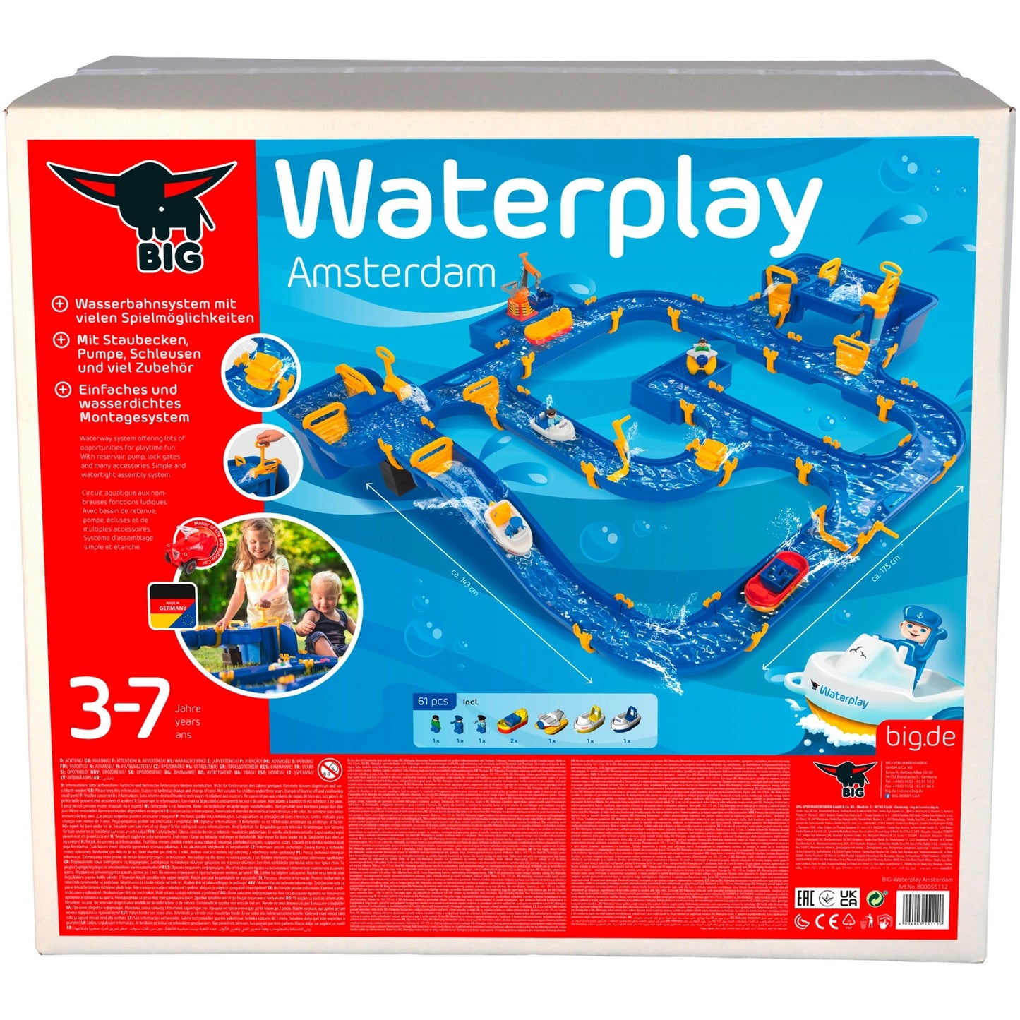 BIG Waterplay Amsterdam (blau)