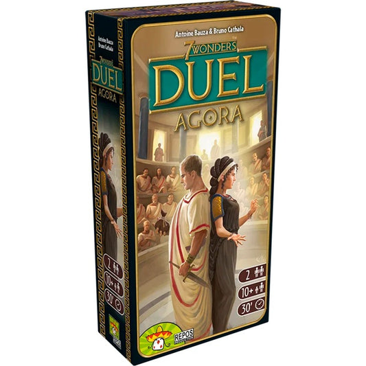 Asmodee 7 Wonders Duel - Agora, Brettspiel