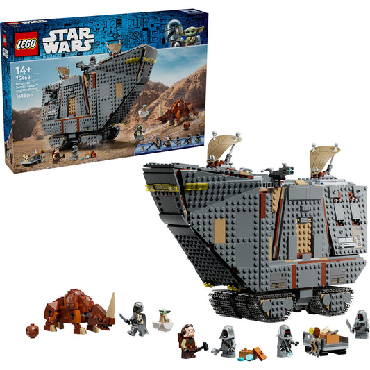 75453 Star Wars Offworld Sandkrawler und Schlammhorn, Konstruktionsspielzeug