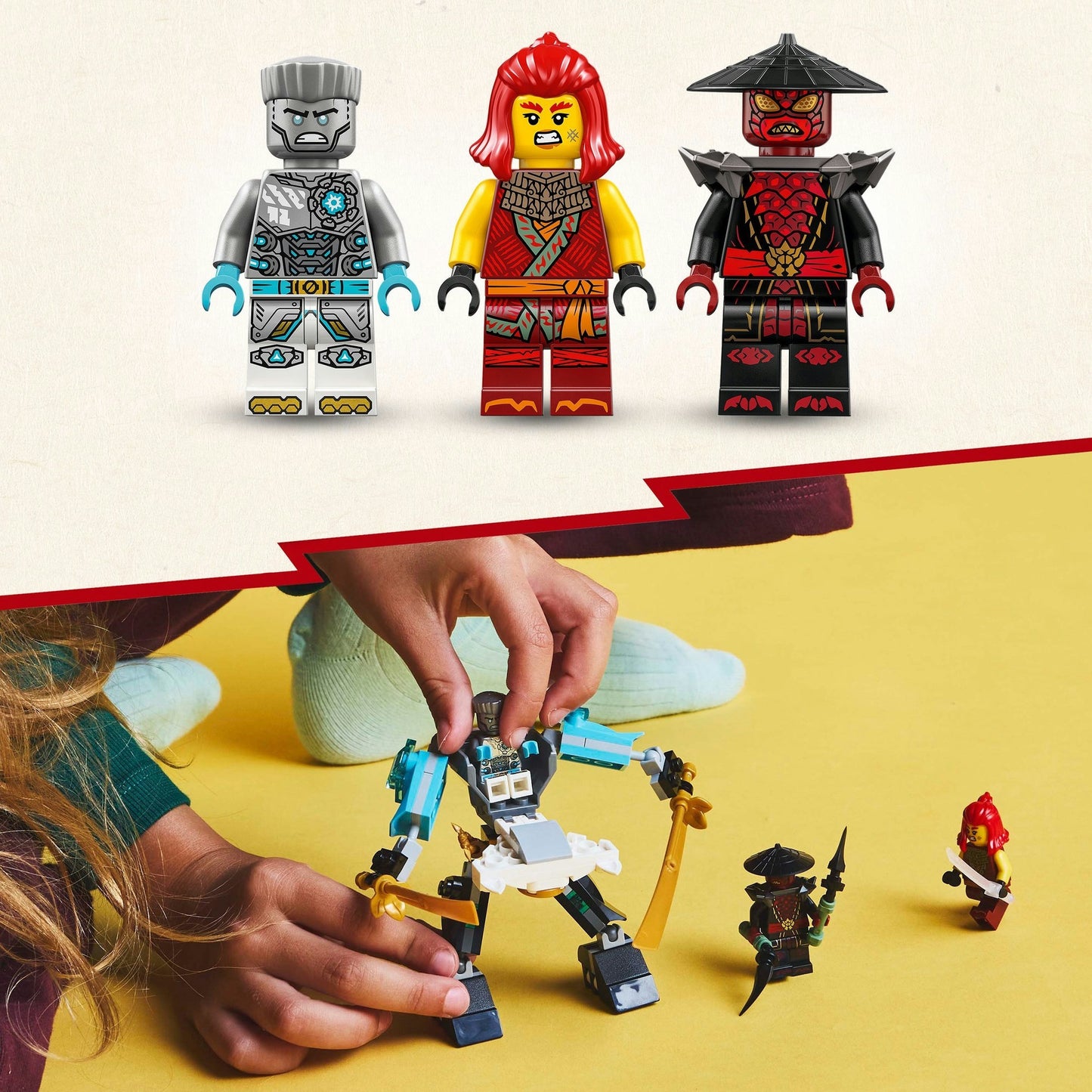 71827 Ninjago Zanes Action-Mech, Konstruktionsspielzeug