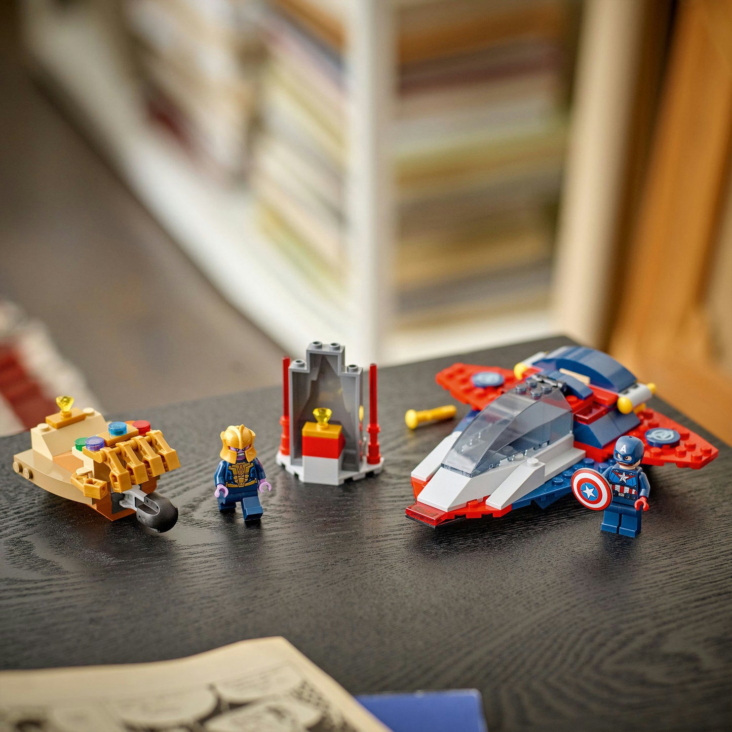 76319 Marvel Super Heroes Captain America vs. Thanos, Konstruktionsspielzeug