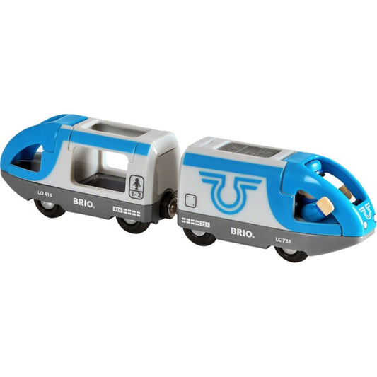 BRIO World Blauer Reisezug (blau/grau)