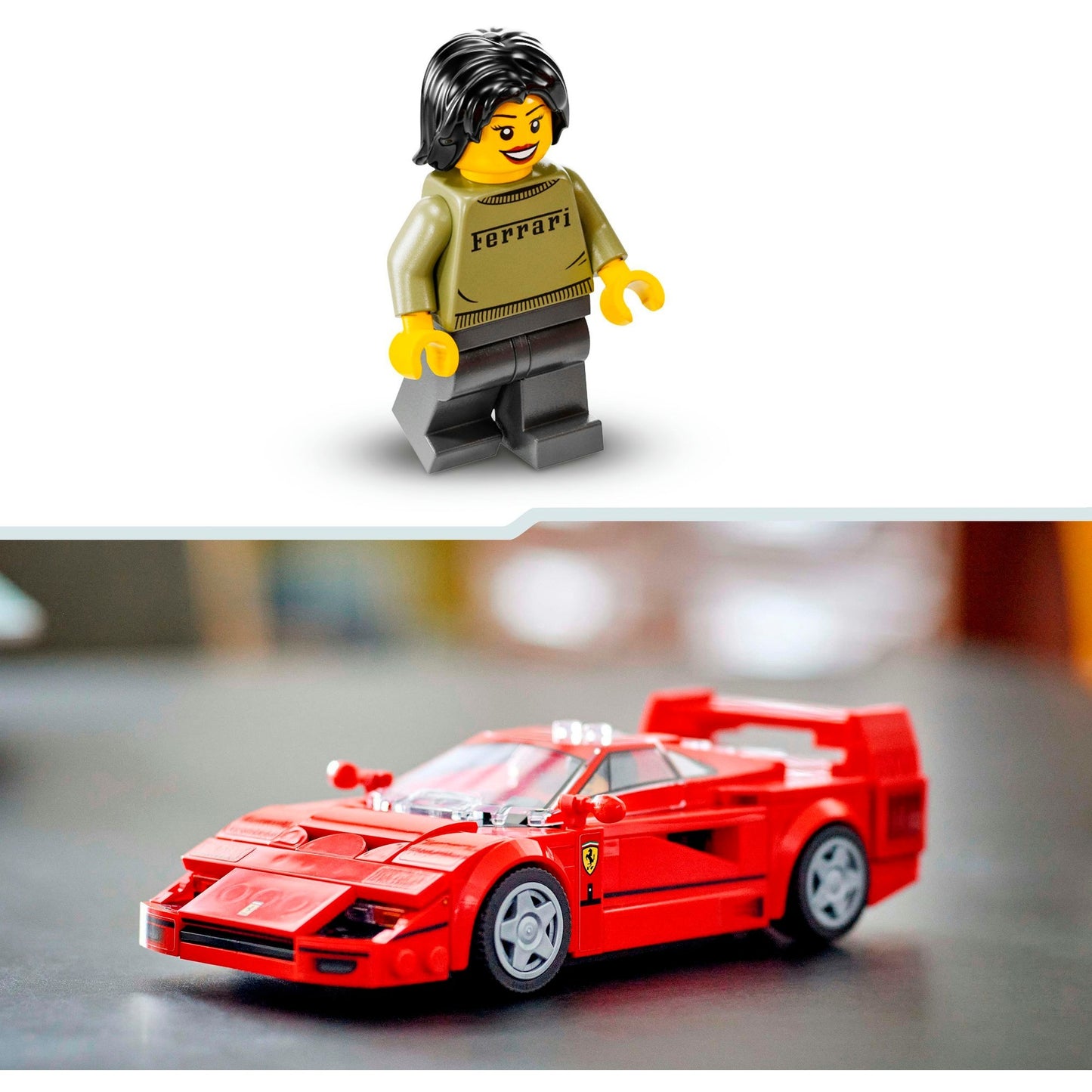 LEGO 76934 Speed Champions Ferrari F40 Supersportwagen