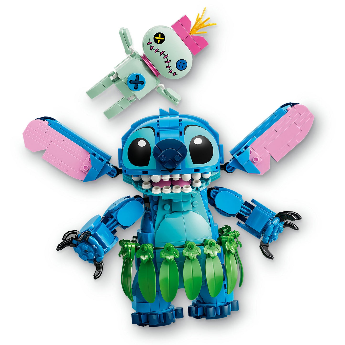 43296 Disney Classic Stitch und Scrump, Konstruktionsspielzeug