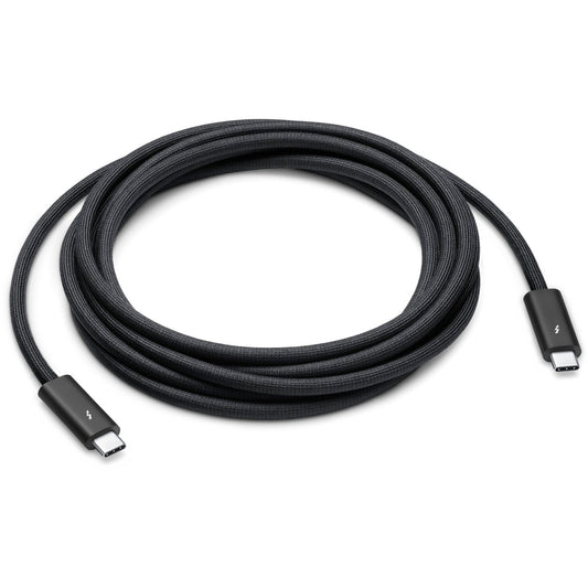 Apple Thunderbolt 4 Pro Kabel (schwarz, 3 Meter)