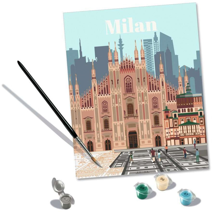 Ravensburger CreArt - Colorful Milan, Malen