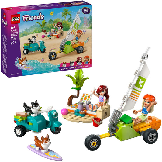 42641 LEGO Friends Strandabenteuer mit Hunden, Konstruktionsspielzeug