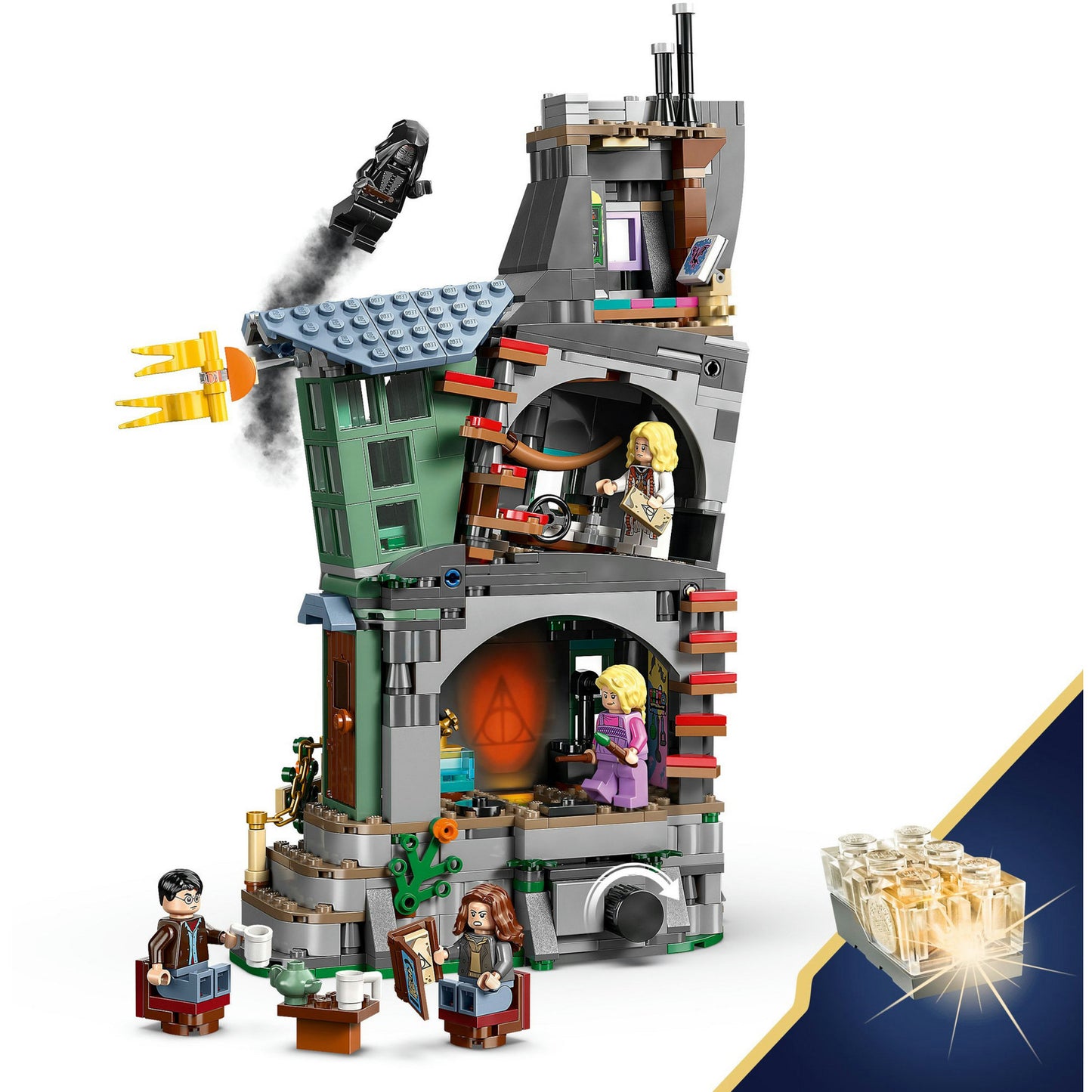 76467 Harry Potter Luna Lovegoods Haus, Konstruktionsspielzeug