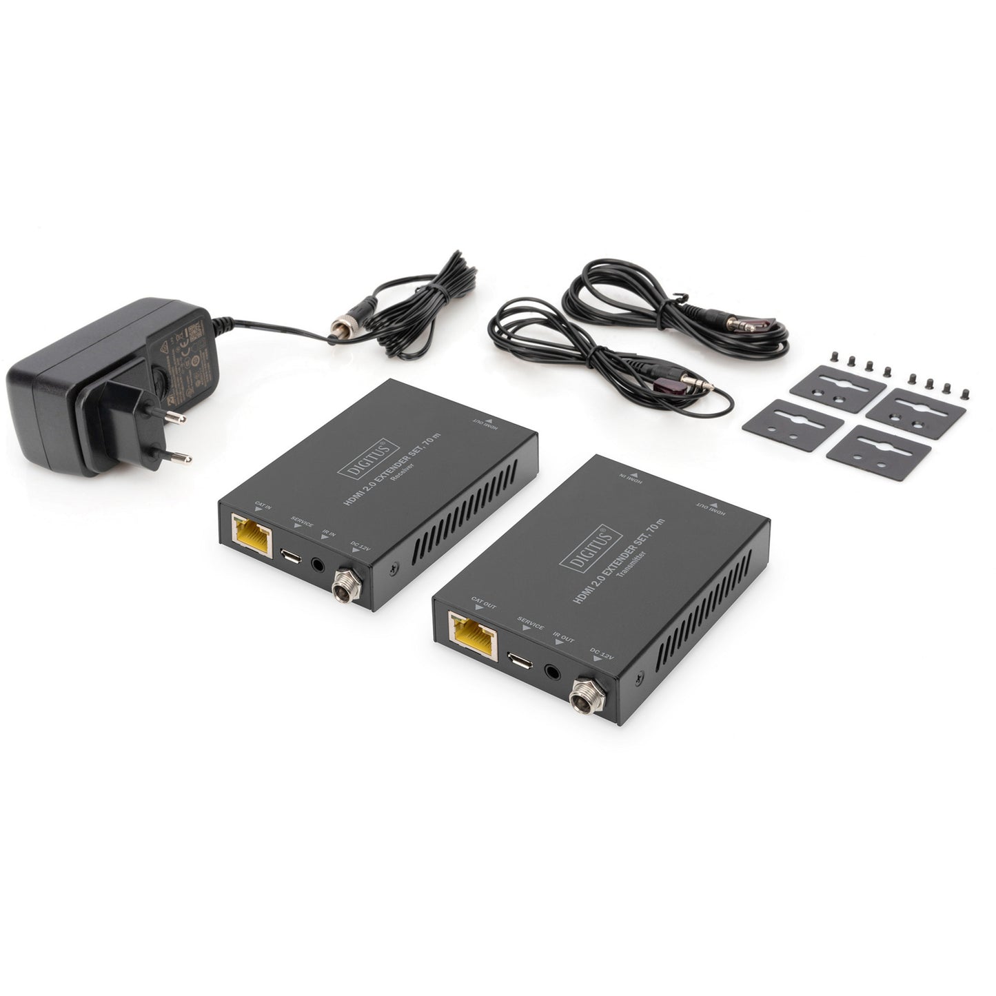 HDMI Extender Set 4K/60Hz, 70 Meter, HDMI Verlängerung