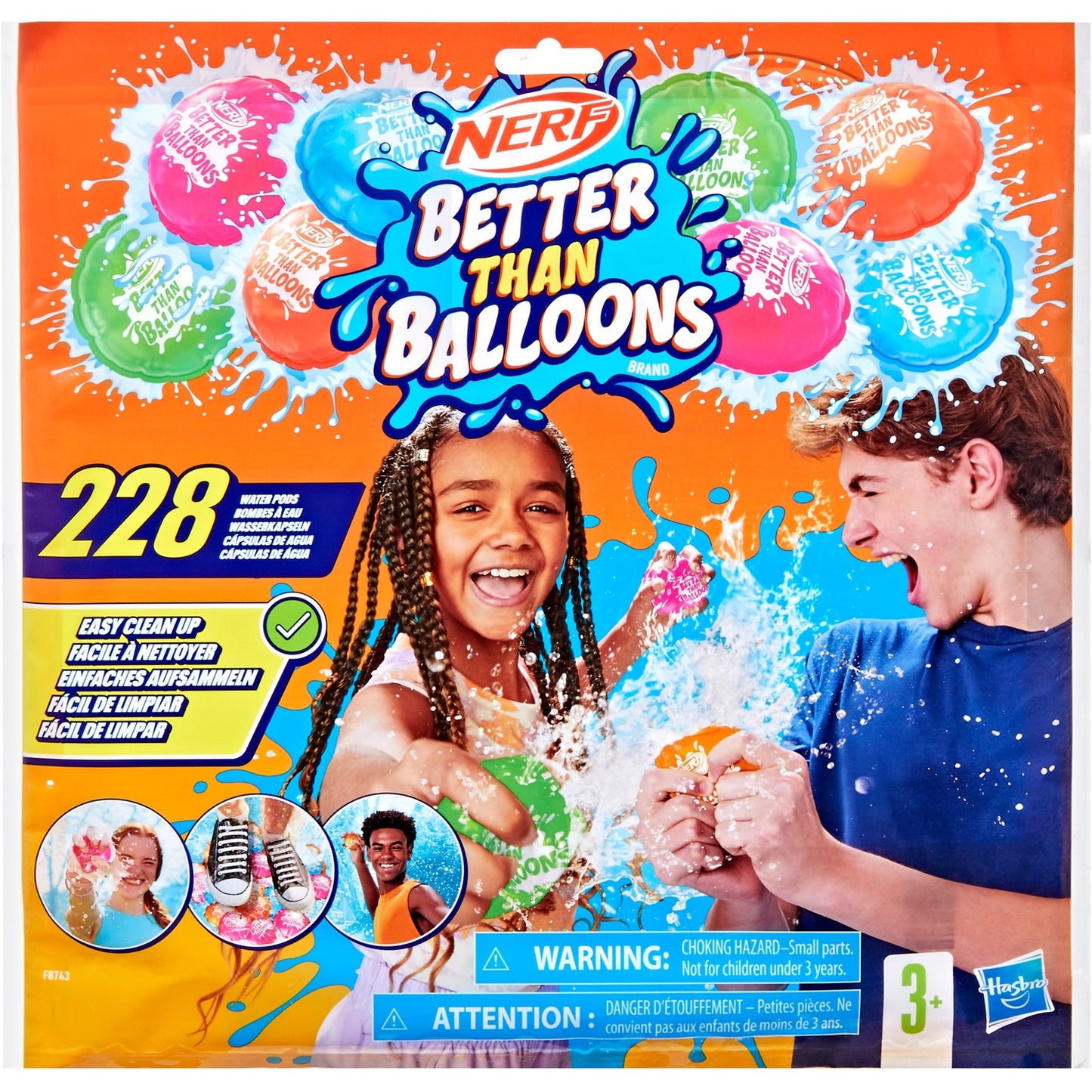 Hasbro Nerf Super Soaker Better Than Balloons (228 Stück) (mehrfarbig)