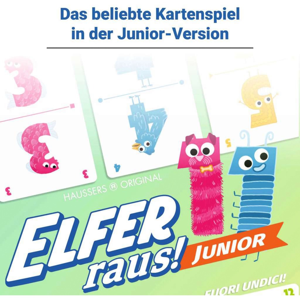 Ravensburger Elfer raus! Junior, Kartenspiel