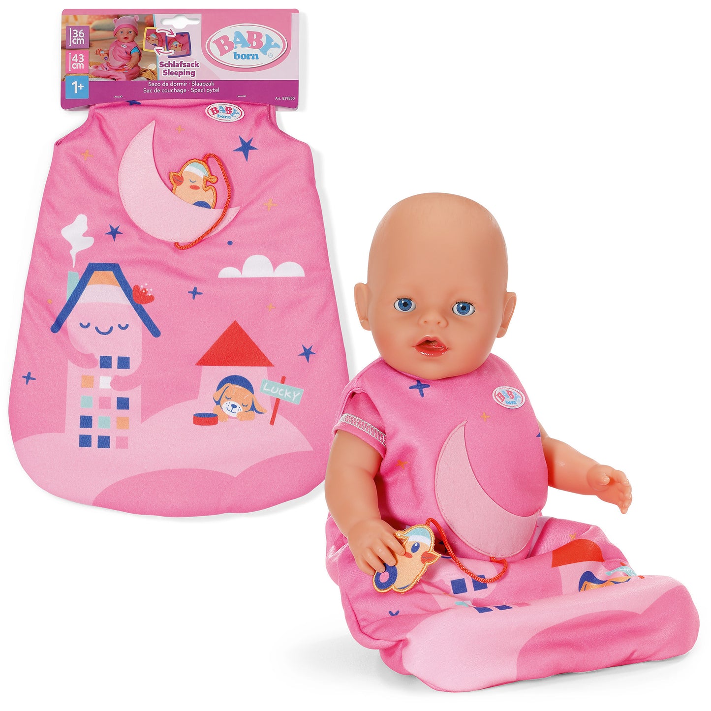 BABY born Schlafsack Moon, Puppenzubehör