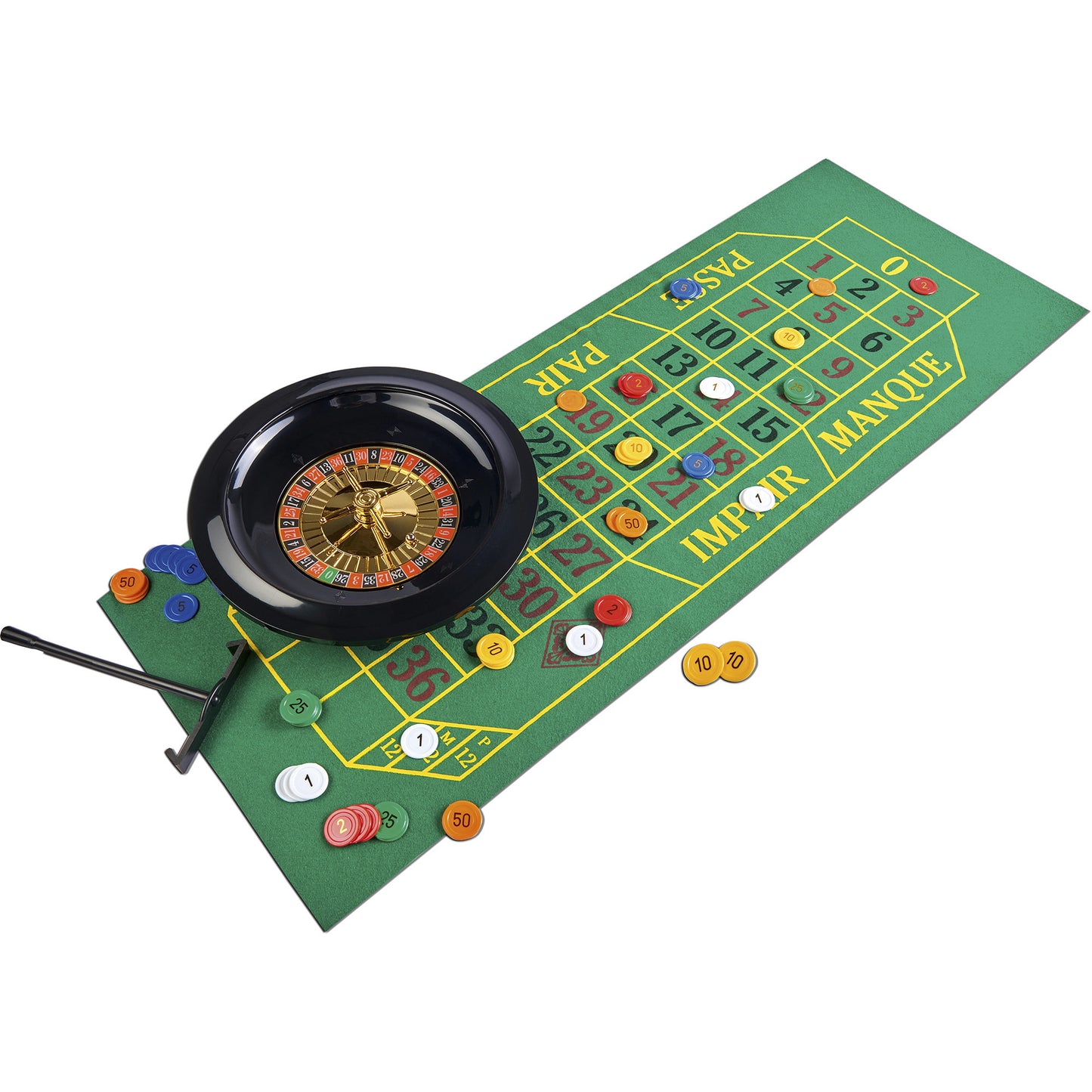 Deluxe Set - Roulette 25 cm, Brettspiel