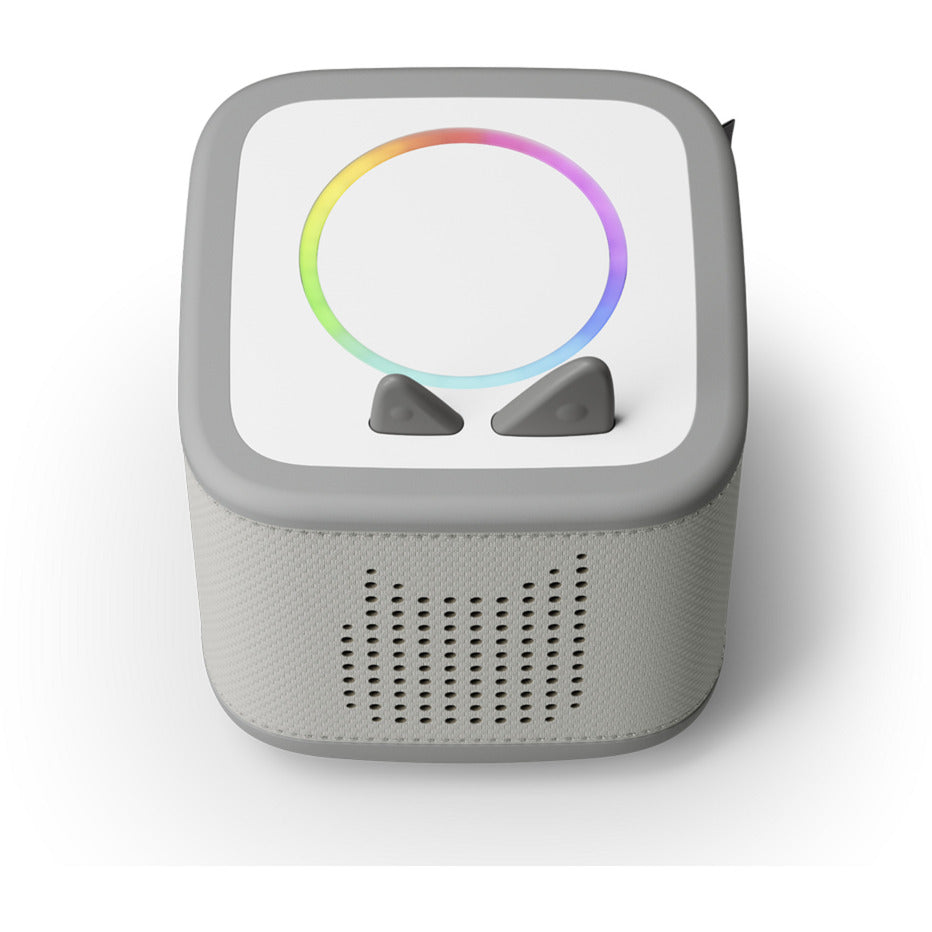 Toniebox 2 Mondgrau Starter Set Kreativ-Tonie Rot, Lautsprecher