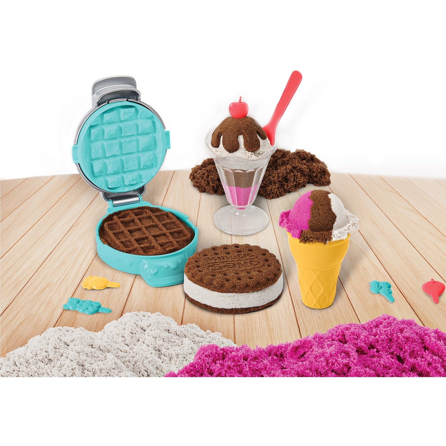 Spin Master Kinetic Sand - Eiscreme Set, Spielsand