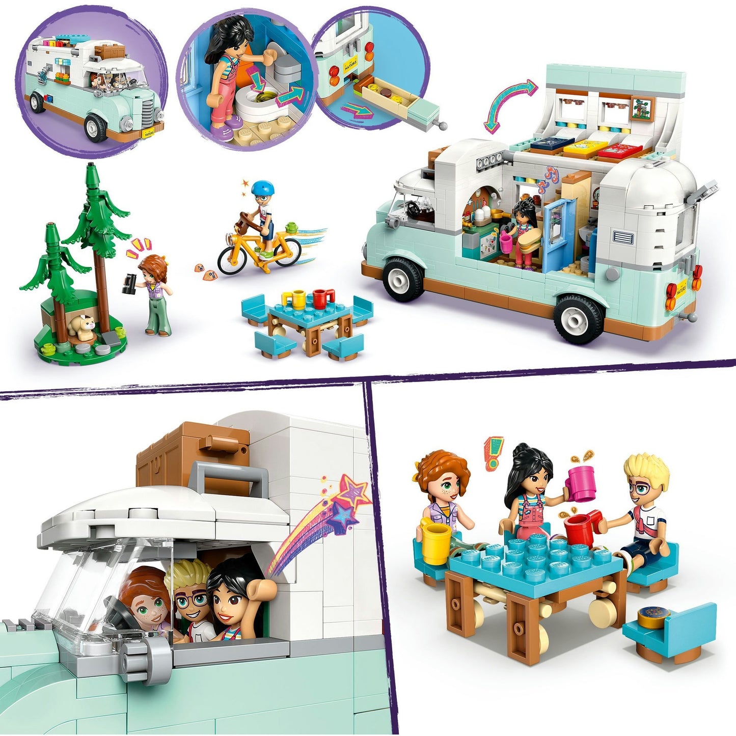 42663 Friends Wohnmobil, Konstruktionsspielzeug