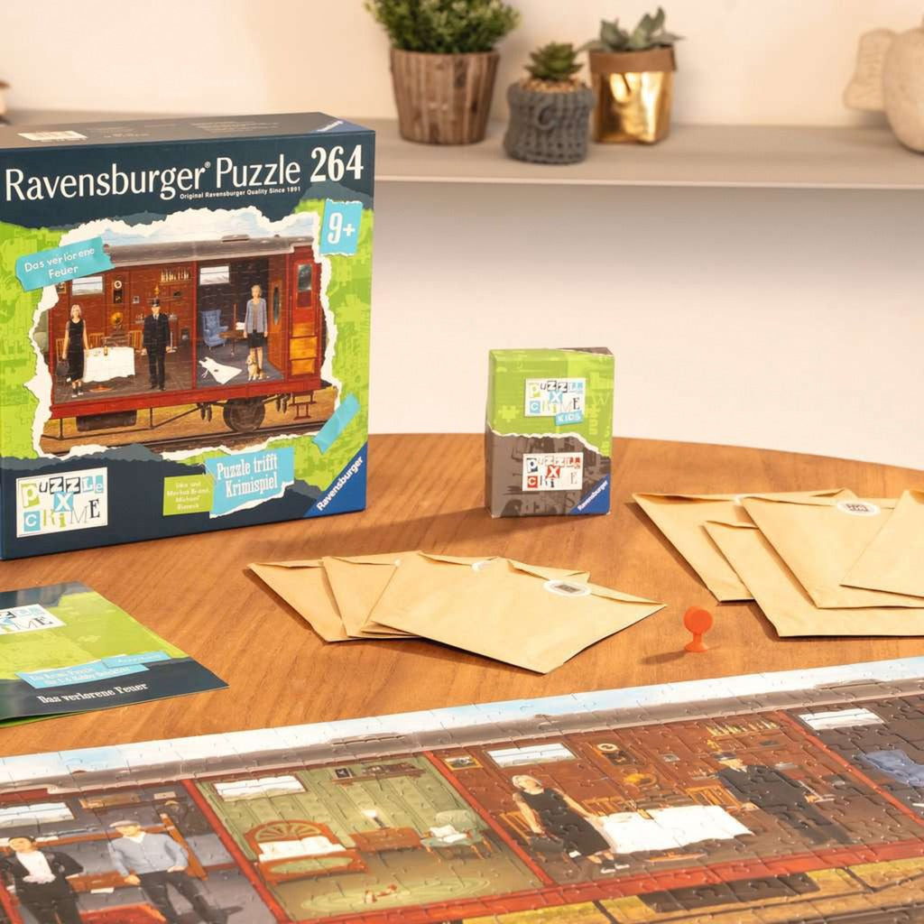 Ravensburger Puzzle X Crime: Das verlorene Feuer (264 Teile)