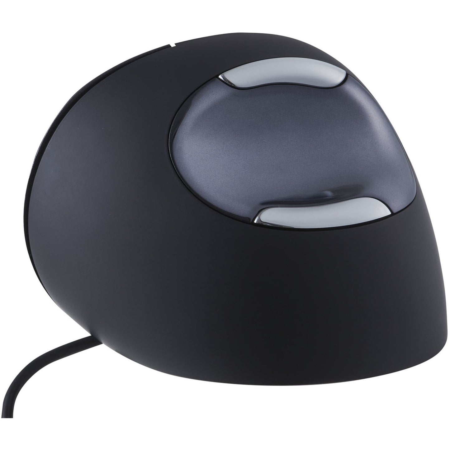 Evoluent VerticalMouse D (schwarz/silber, Medium, RH)