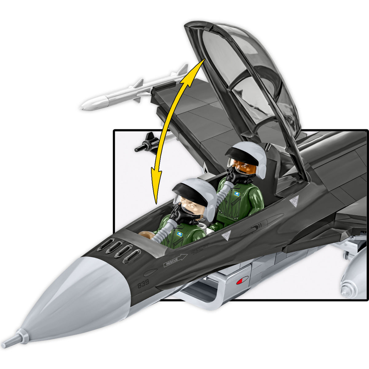 F-16D Fighting Falcon, Konstruktionsspielzeug