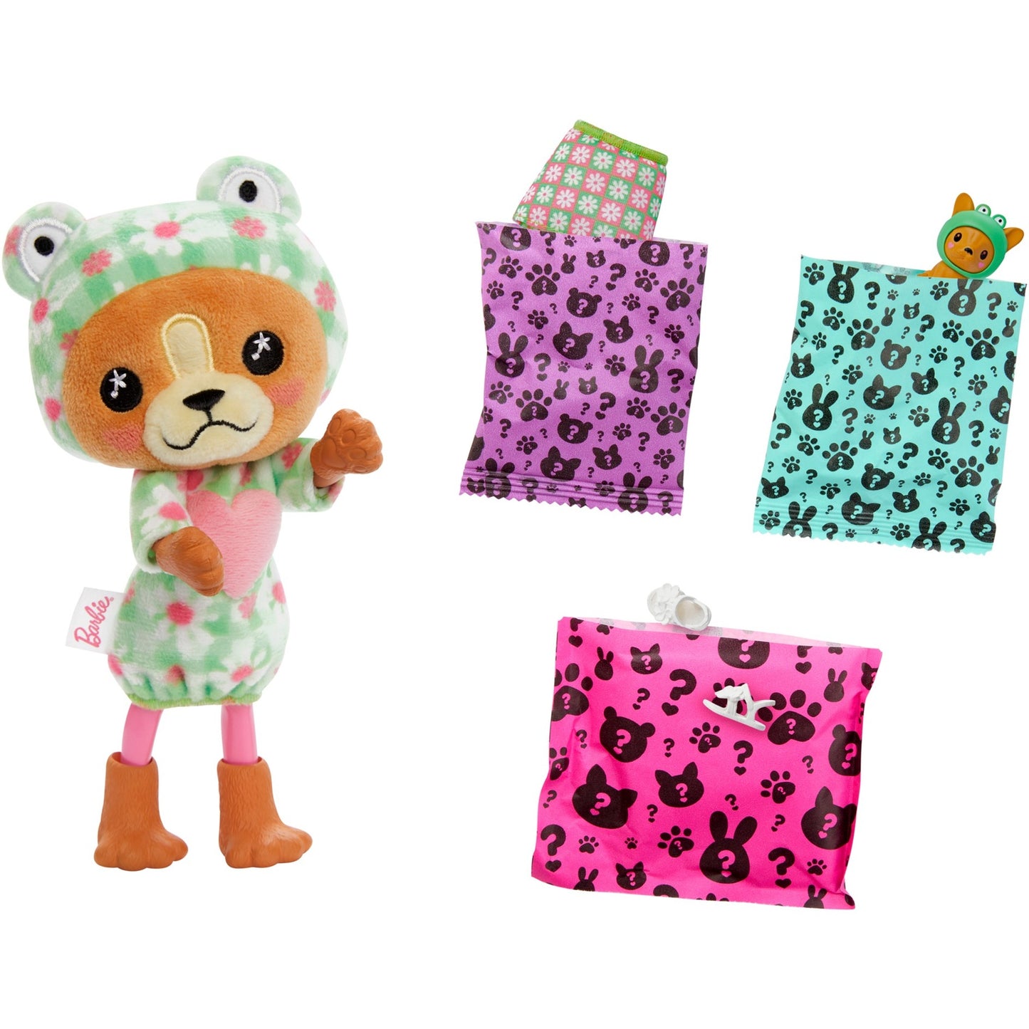 Barbie Barbie Cutie Reveal Chelsea Costume Cuties Serie - Dog in Frog