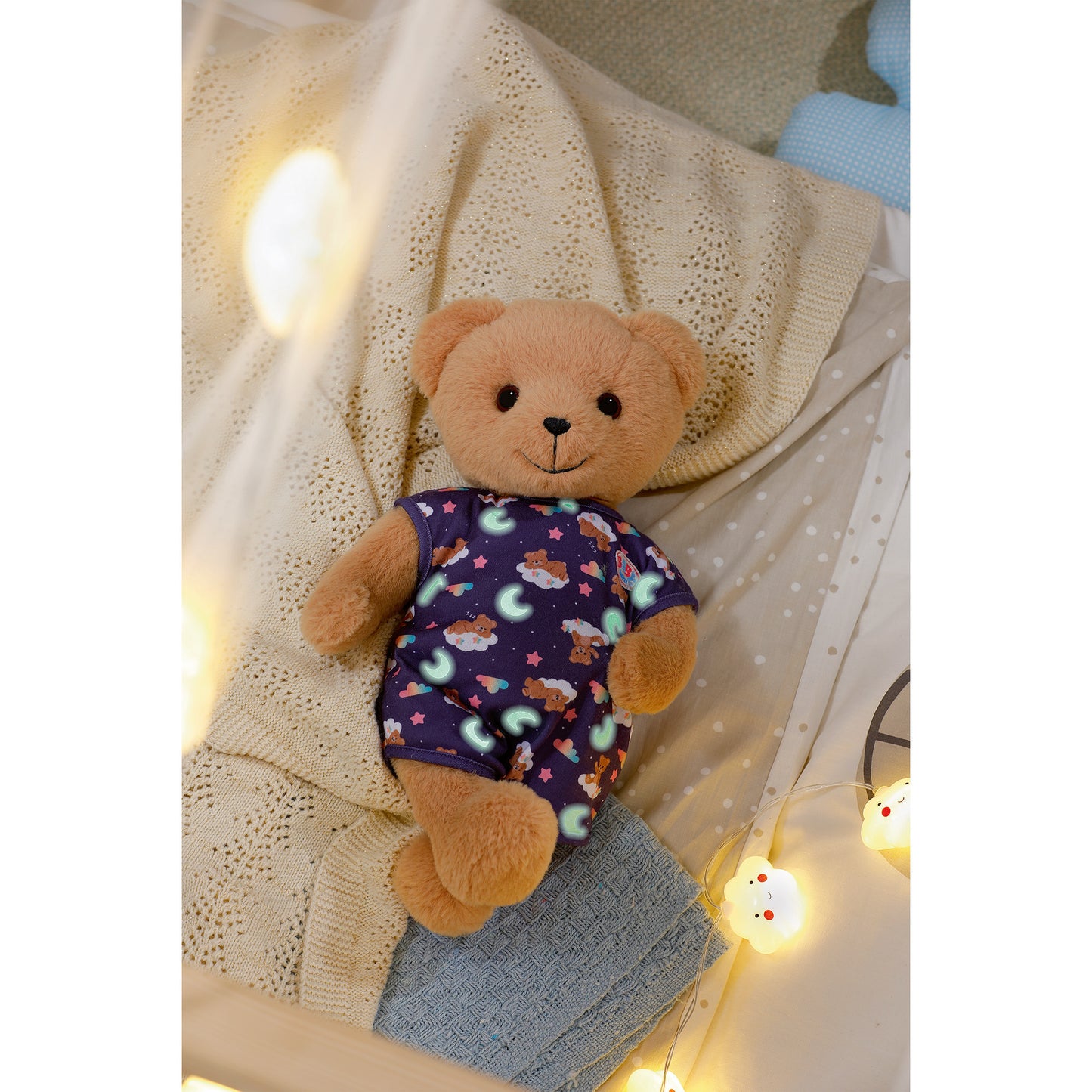 BABY born Teddy Schlafanzug Glow in the Dark, Puppenzubehör