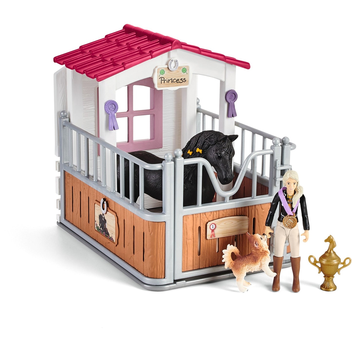 Schleich Horse Club Pferdebox mit Tori & Princess