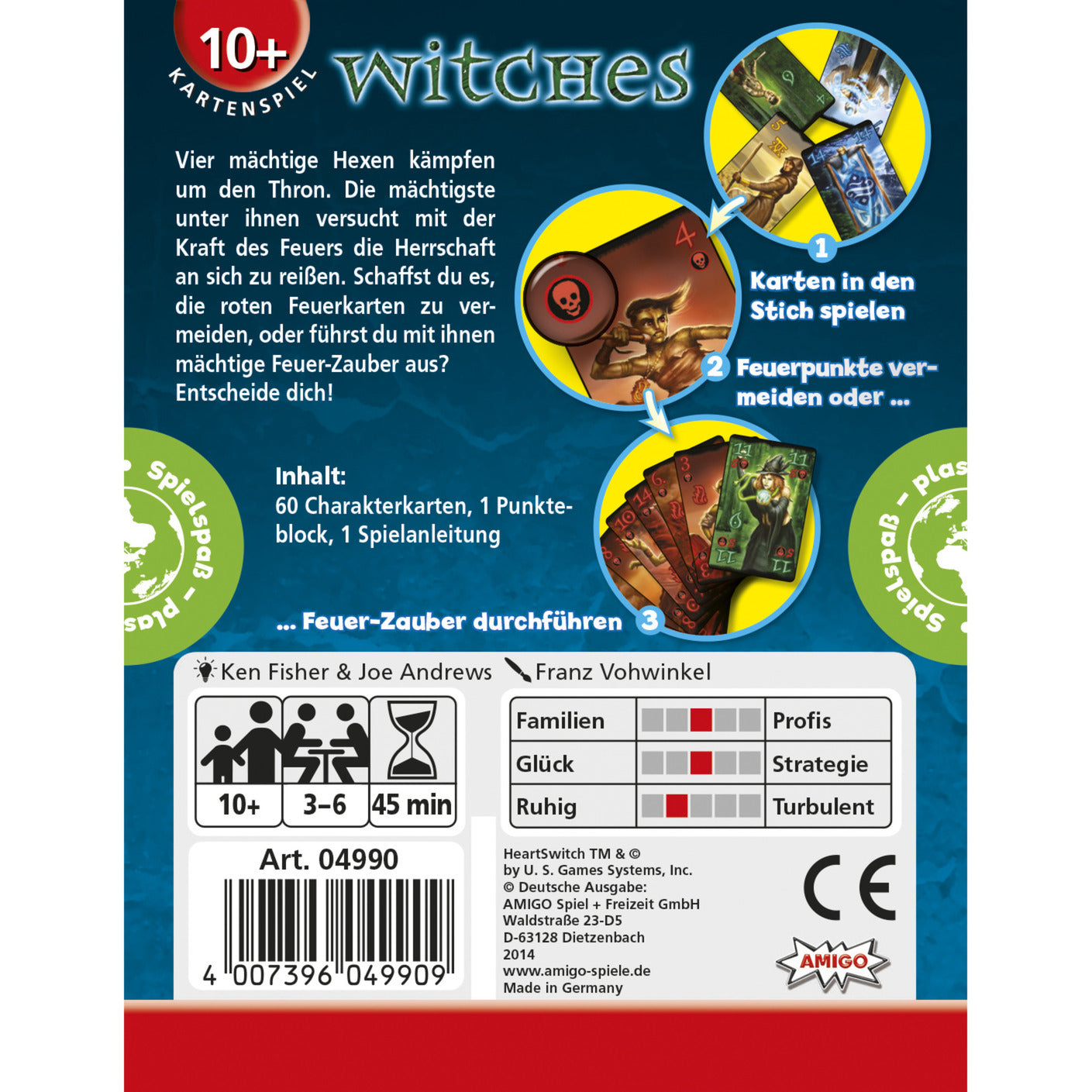 Witches, Kartenspiel