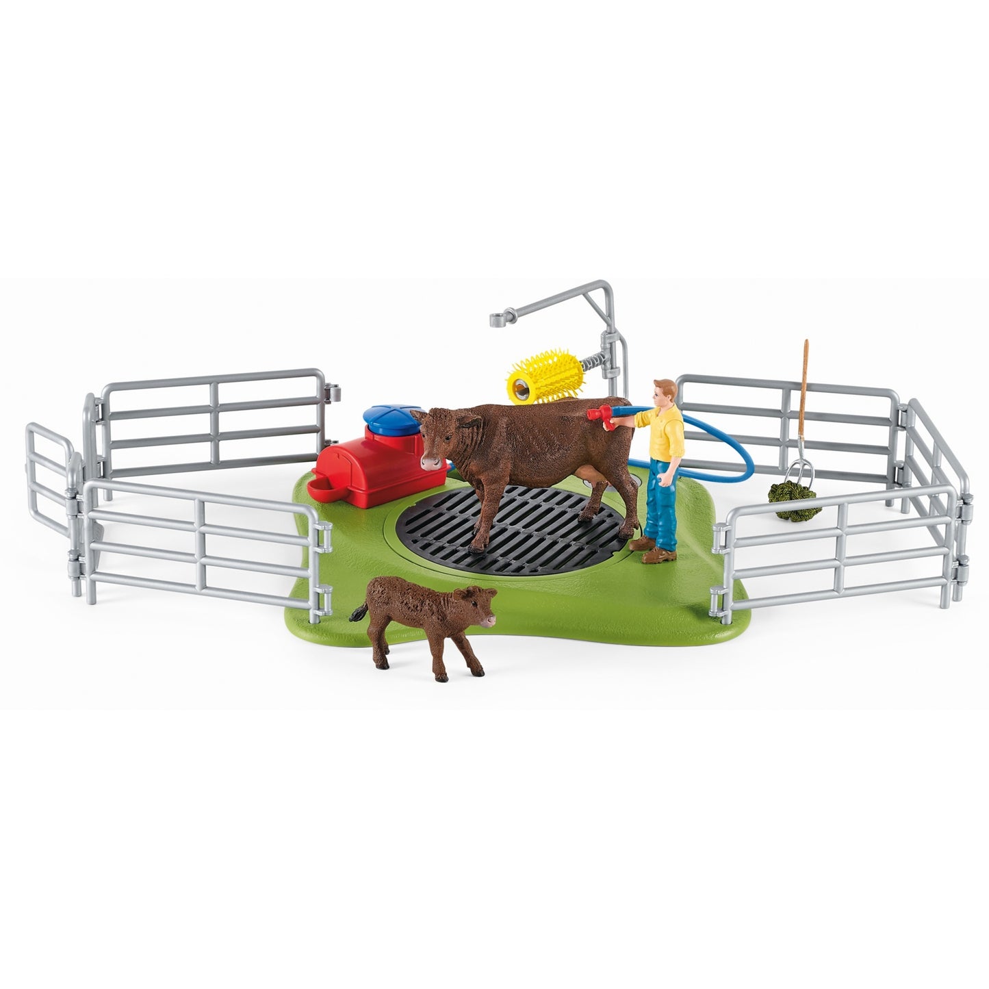 Schleich Farm World Kuh Waschstation