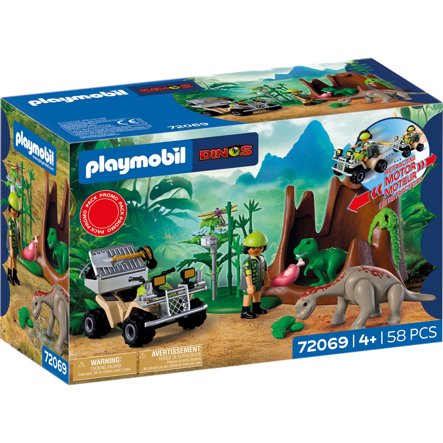 72069 Dino-Versteck, Konstruktionsspielzeug