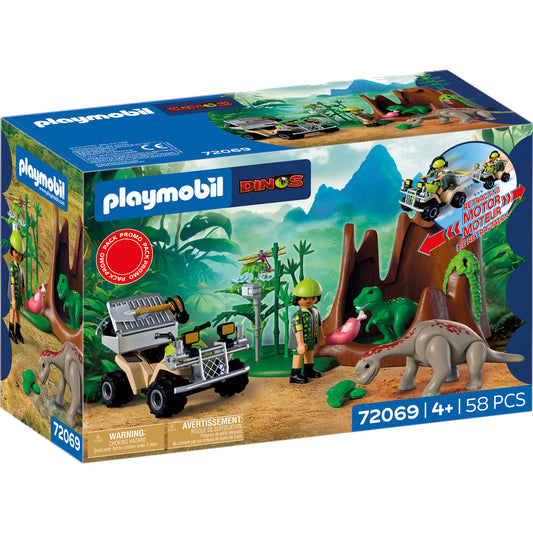 72069 Dino-Versteck, Konstruktionsspielzeug