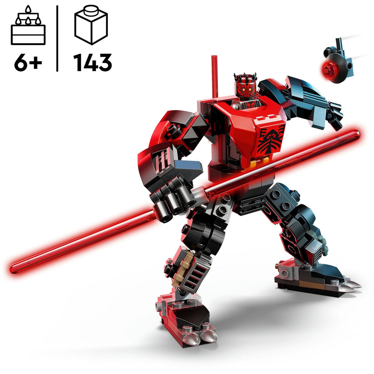 75411 Star Wars Darth Maul Mech, Konstruktionsspielzeug