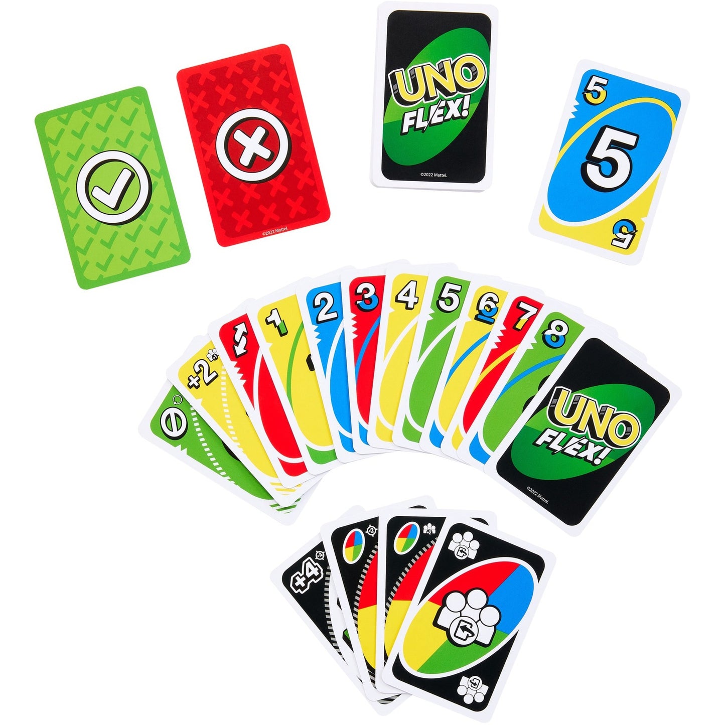 Mattel Games UNO Flex, Kartenspiel