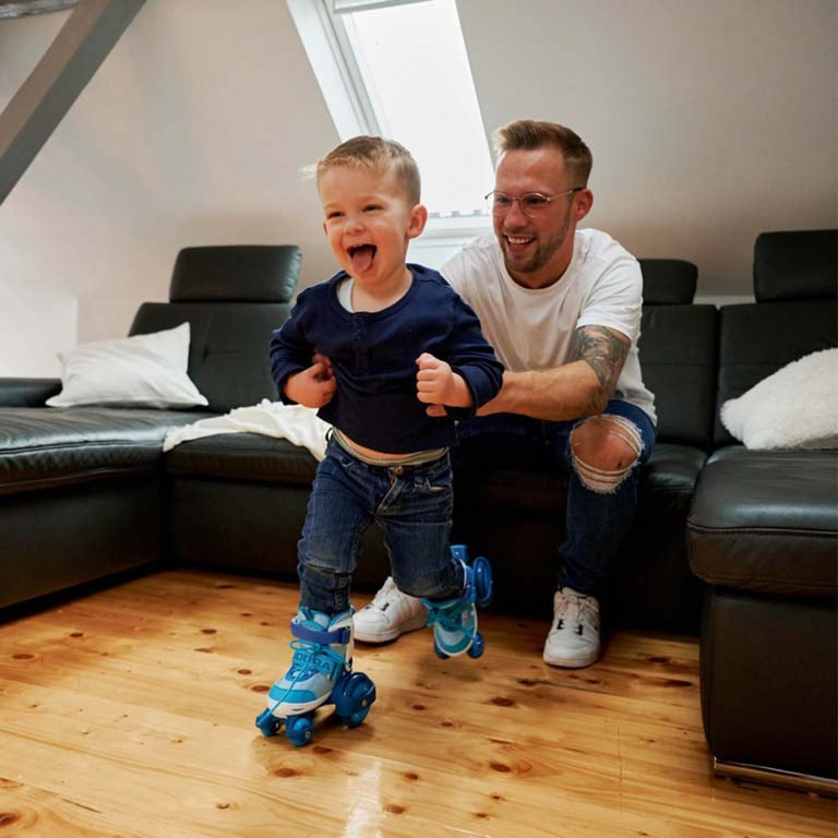 Rollschuhe My First Quad Gr. 26-29