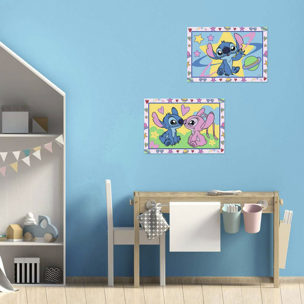 CreArt Junior - Stitch & Angel, Malen