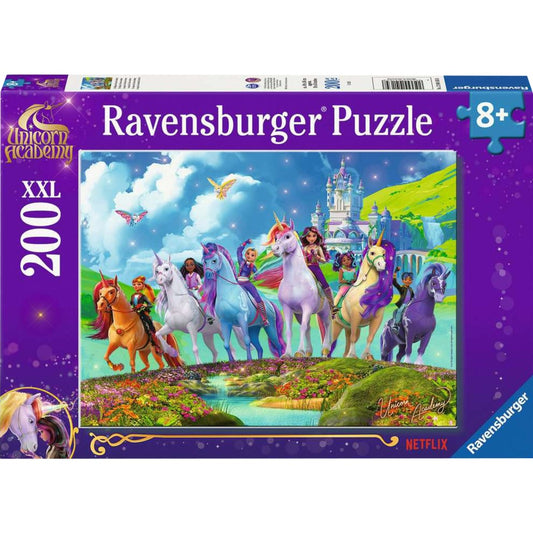 Kinderpuzzle Unicorn Academy - Die Magie der Unicorn Academy